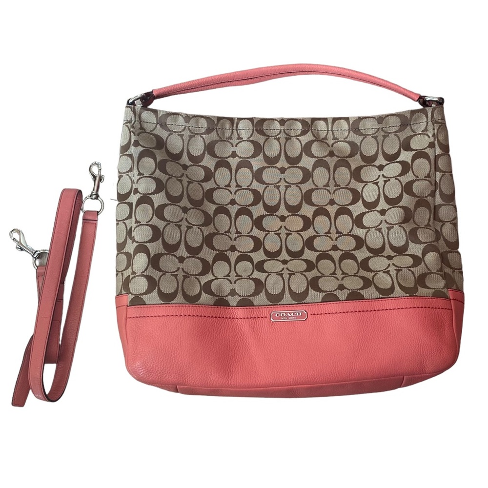 COACH PARK SIGNATURE HOBO F23279 STYLE #F23279